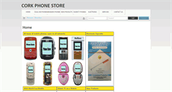 Desktop Screenshot of corkphonestore.com